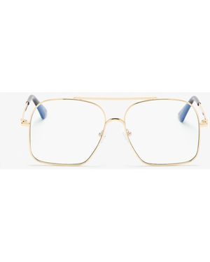 Le Specs Civelle Aviator Sunglasses - Natural