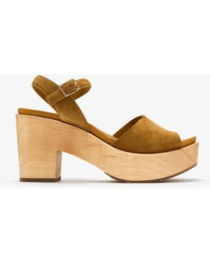 Pedro Garcia Danila Wedge Sandals - Natural
