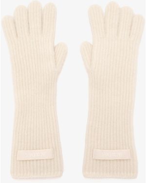 Jacquemus Les Gants Gros Grain Gloves - White