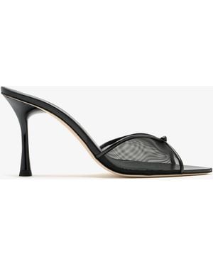 STUDIO AMELIA Jacques 90 Mules - Black