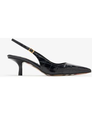 Burberry Dame Slingback Pumps - White