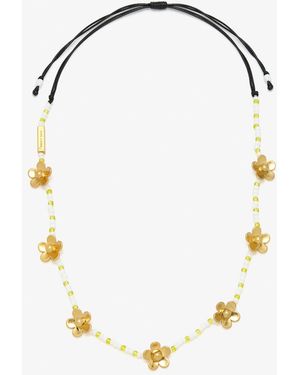 Marc Jacobs Daisy Beaded Necklace - Blue