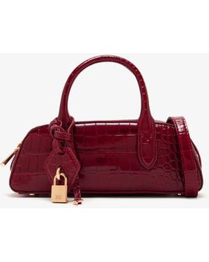 Sam Edelman Nori Micro Bowler Satchel - Red
