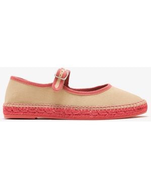 Luna Athena Mary Jane Espadrilles - Pink