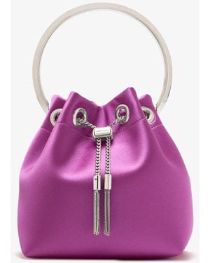 Jimmy Choo Bon Bon Bucket Bag - Pink