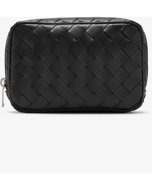 Bottega Veneta Intrecciato Small Organizer - Black