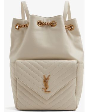 Saint Laurent Joe Backpack - Natural