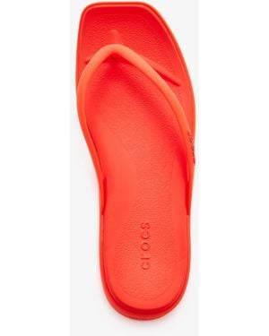 Crocs™ Miami Flip Flops - Red