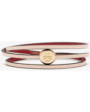 Tory Burch Icon Multi-Strand Bracelet - White