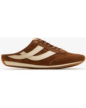 Vince Oasis Runner Mules - Brown