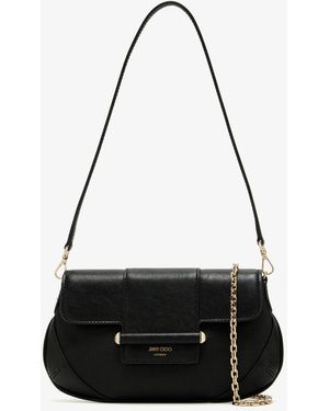 Jimmy Choo Bar Chain Wallet - Black