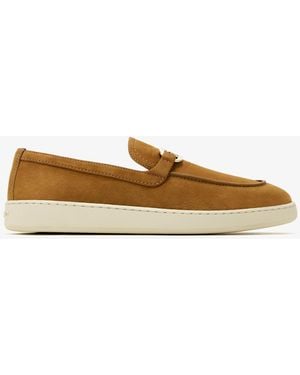 Ferragamo New Vara Buckle Loafers - White