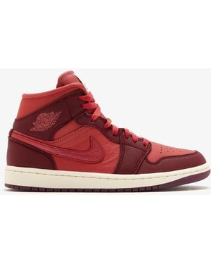 Nike Air Jordan 1 Mid Se Sneakers - Red