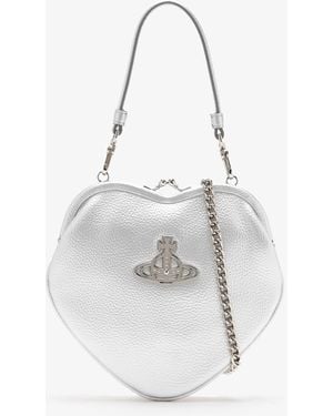 Vivienne Westwood Belle Heart Frame Purse - White