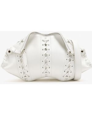 McQueen Manta Clutch - White