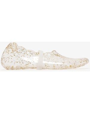 MONFARADI MARE Stars Beach Ballerinas - Natural