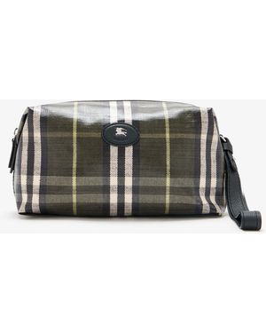 Burberry Highlands Travel Pouch - Green