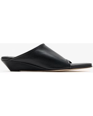 Christen Stretch Mules - White