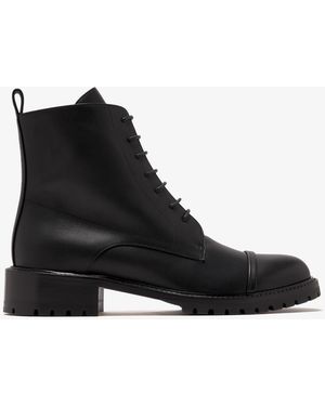 Malone Souliers Miller Combat Boots - Black
