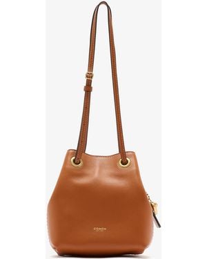 COACH Jade Drawstring Bag - White