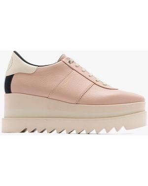 Stella McCartney Sneak-Elyse Platform Sneakers - Natural