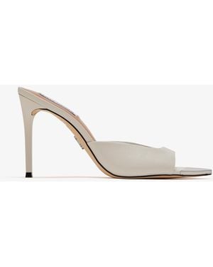 Steve Madden Executive Mules - White