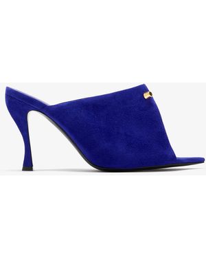 Balenciaga Midnight City Mules - Blue