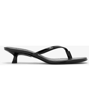 SCHUTZ SHOES Thong Sandals - White