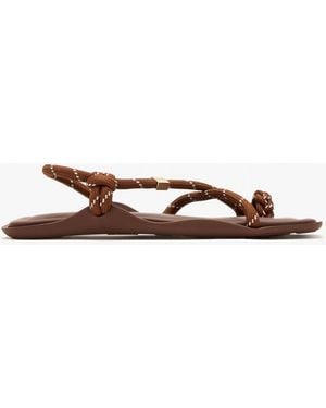 FLOWZE Flò Square Sandals - White