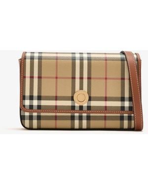 Burberry Hampshire Crossbody Bag - Natural