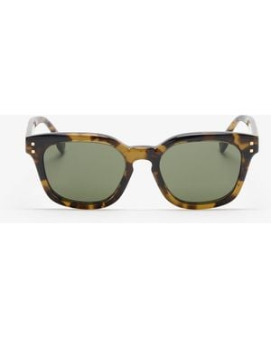 Fendi Five Sisters Square Sunglasses - Green