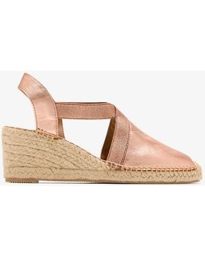 Luna Lucia Wedge Espadrilles - Natural