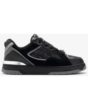 Versace Biggie Basket Sneakers - Black