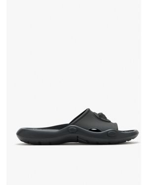 Versace Nettuno Rubber Slides - White