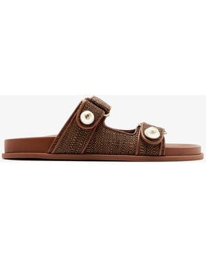 Jimmy Choo Fayence Sandals - Brown