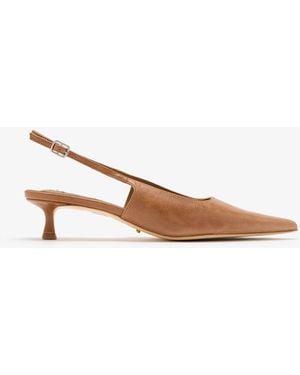 Tony Bianco Crush Slingback Pumps - White
