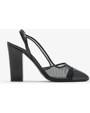 The Lline Willow Slingback Pumps - White