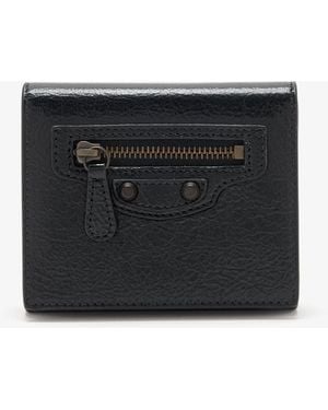 Balenciaga Le City Trifold Wallet - Black