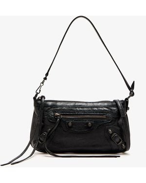 Balenciaga Le City Strap Pouch - Black