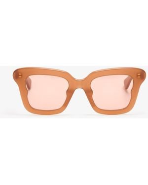 Bottega Veneta Sophia Ribbon Butterfly Sunglasses - Pink