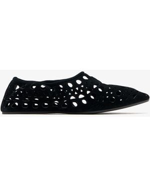 Alaïa Vienne Slippers - White