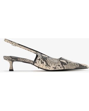 Tony Bianco Crush Slingback Pumps - White