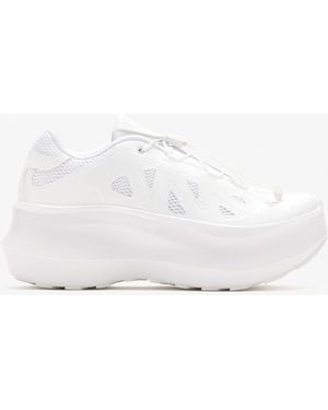 Comme des Garçons X Salomon Xt-Whisper Void Platform Sneakers - White