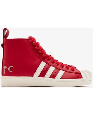 adidas X Thug Club Superstar Boots - Red