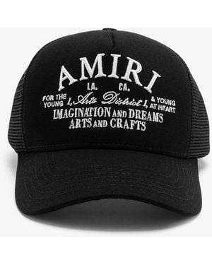 Amiri Arts District Trucker Hat - Black