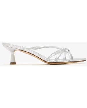Aeyde Abby Mules - White