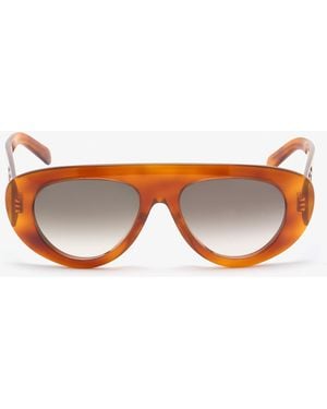 Celine Triomphe Stamp 01 Sunglasses - Brown