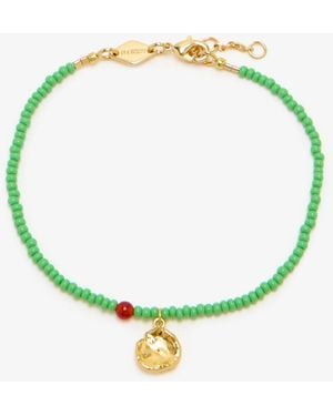 Anni Lu Peyote Bracelet - Blue
