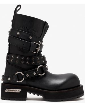 Balenciaga Verom City Boots - Black