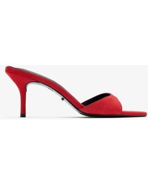 Tony Bianco Hallie Mules - Red
